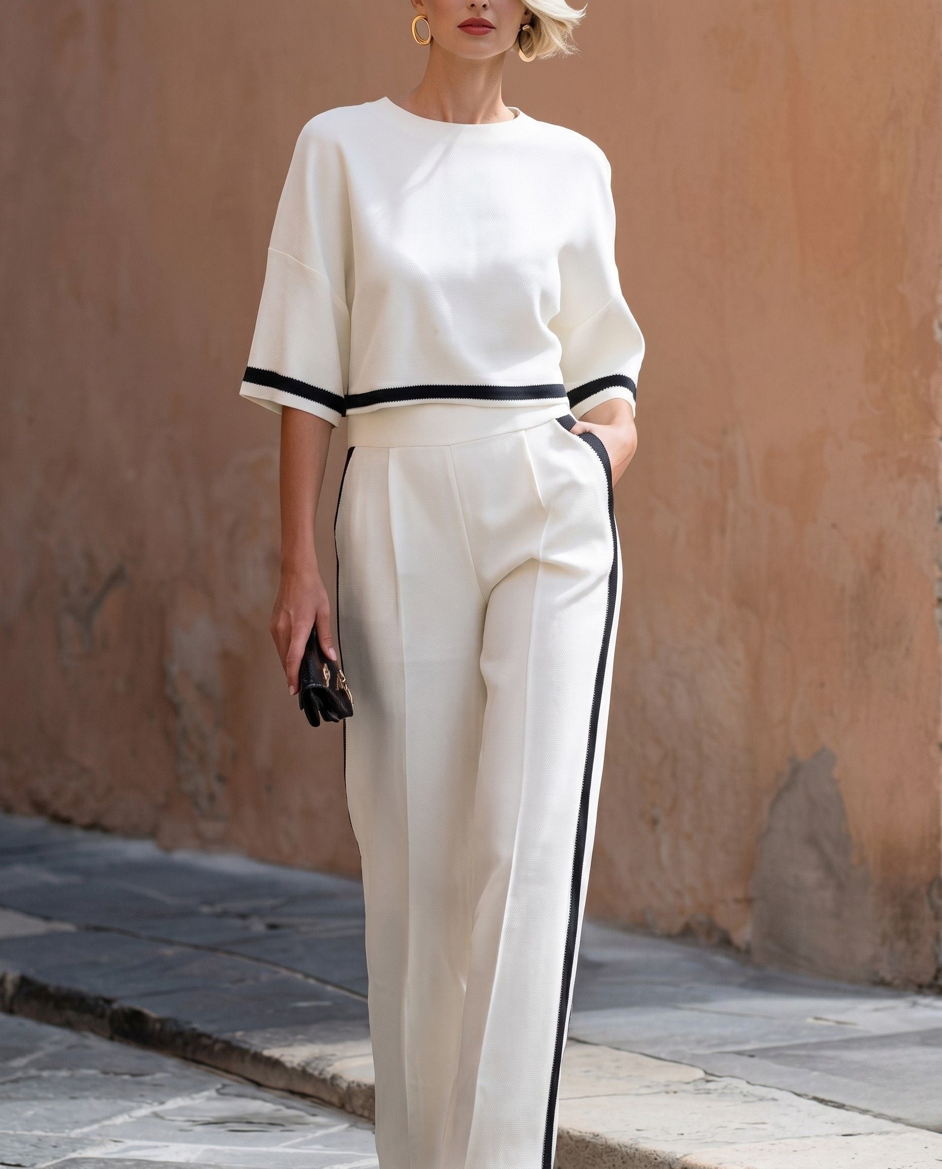 Loft – Monaco Contrast Luxe Co-Ord Set Elite Edition