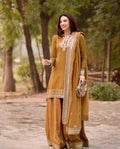 Arvi - Mul Chanderi Elegant Sequin Work Festive Wear Suit Set