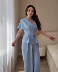 Wynn - Powder Blue Lounge Co-Ord Set