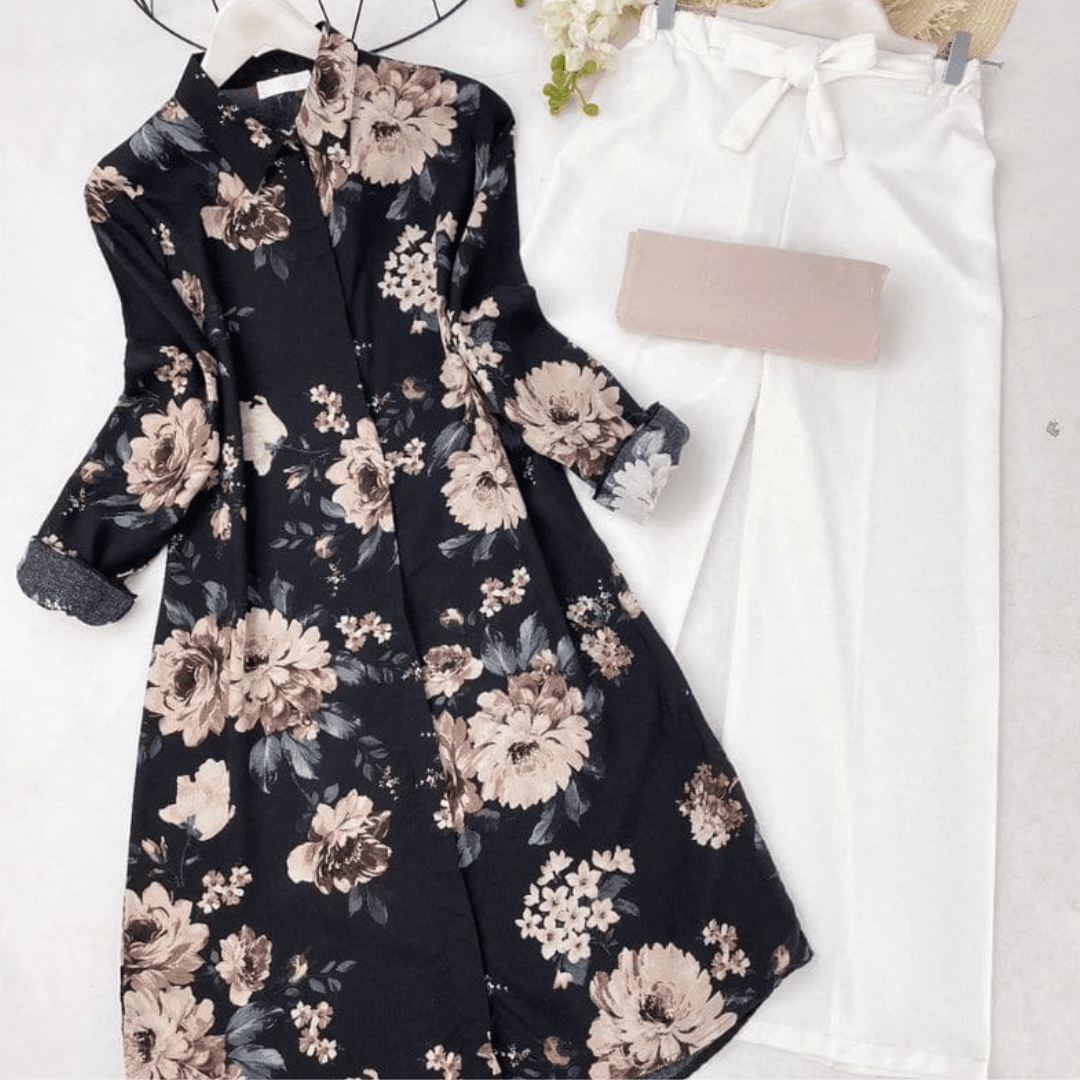 Blossam Black With