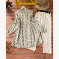 Summer White Kurti